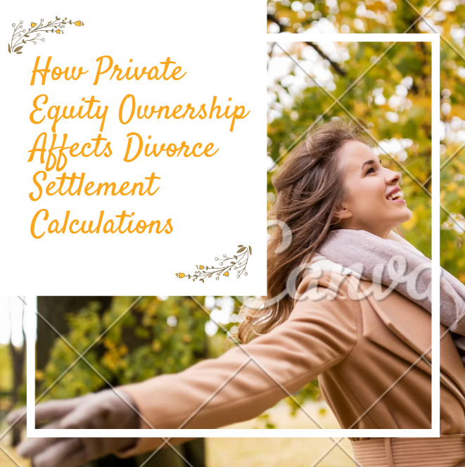 How Private Equity Ownership Affects Divorce Settlement Calculations